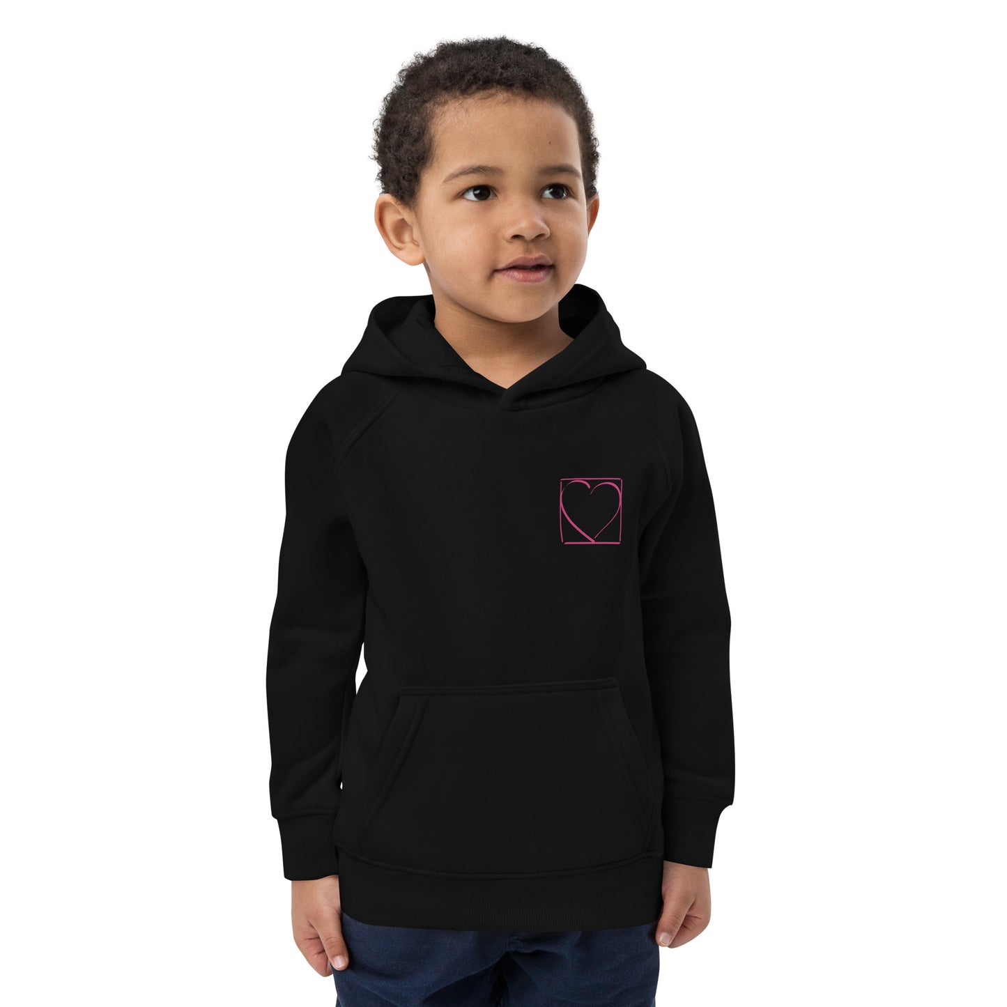 Hoodie - Schutz (vorne; organic, Kinder)