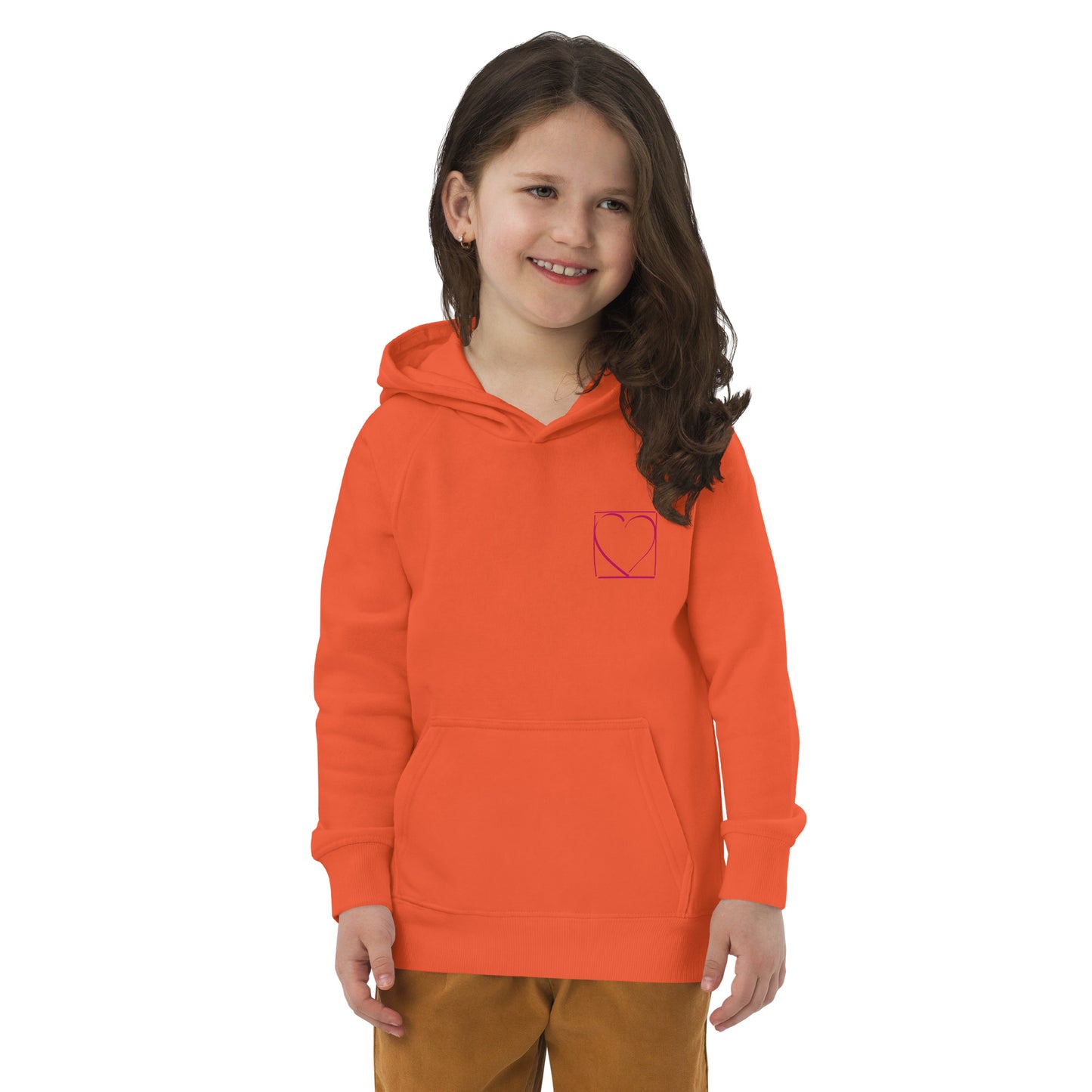 Hoodie - Schutz (vorne; organic, Kinder)