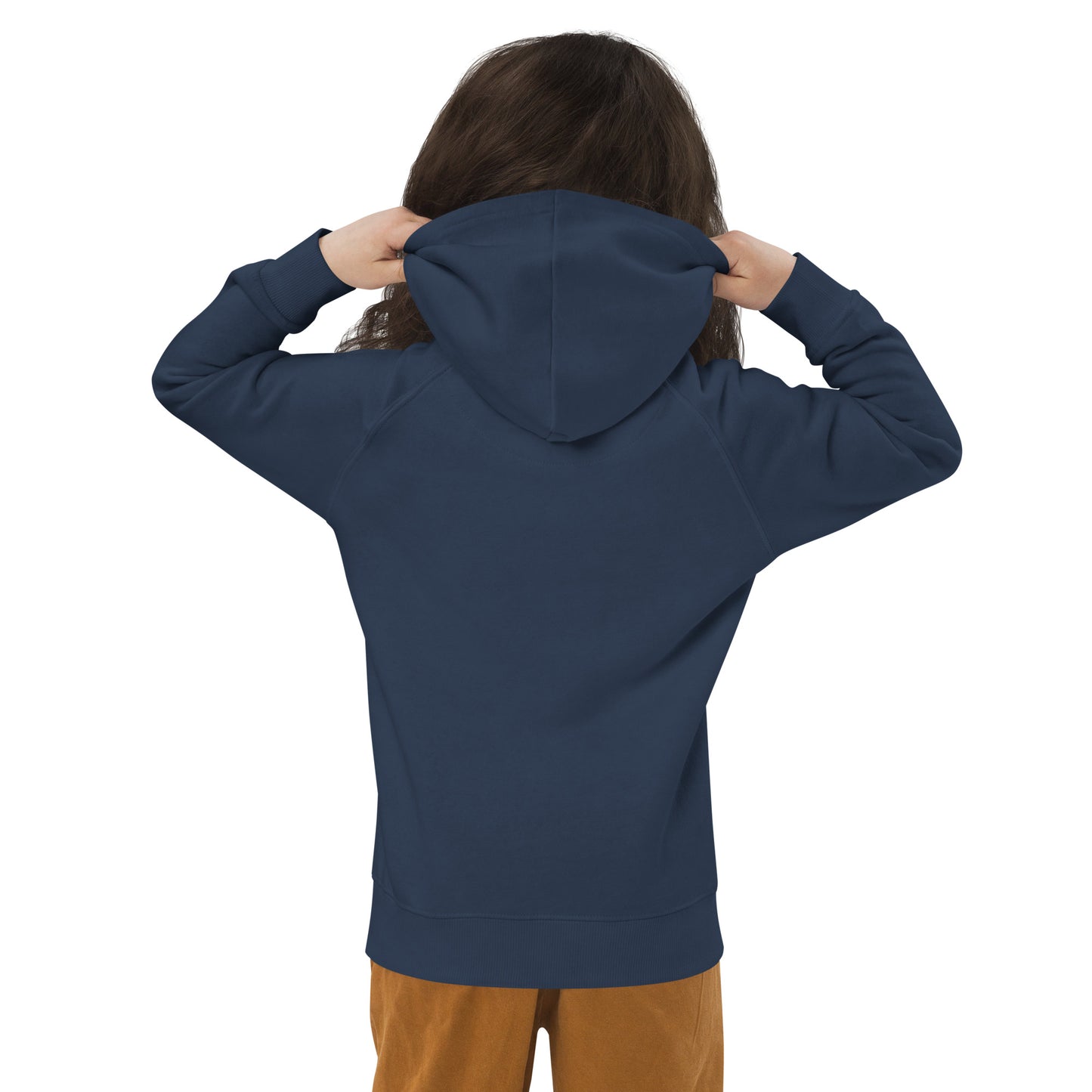 Hoodie - Schutz (vorne; organic, Kinder)