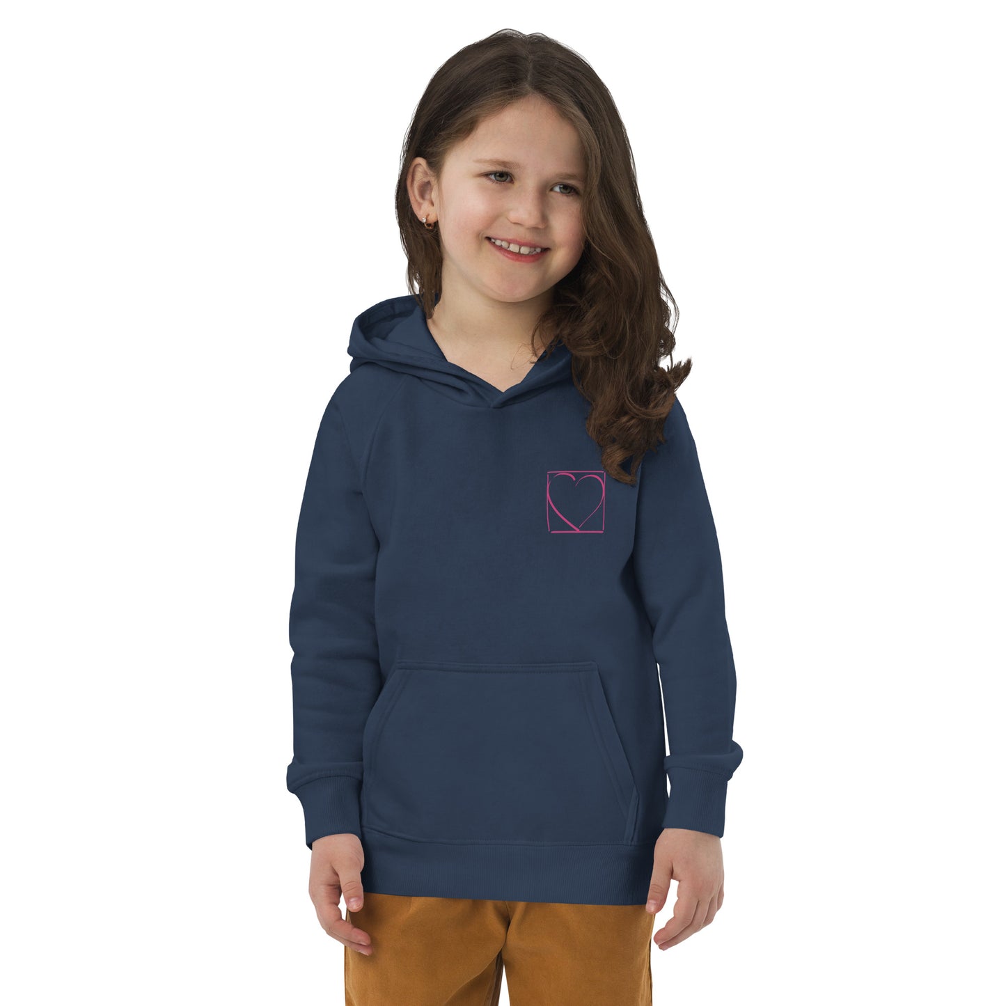 Hoodie - Schutz (vorne; organic, Kinder)